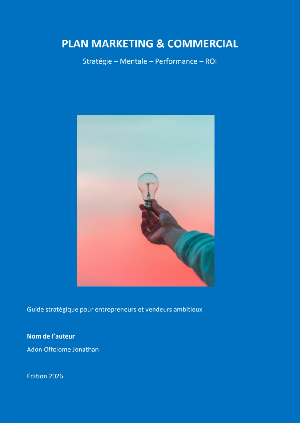 Plan Marketing & Commercial - Édition 2026